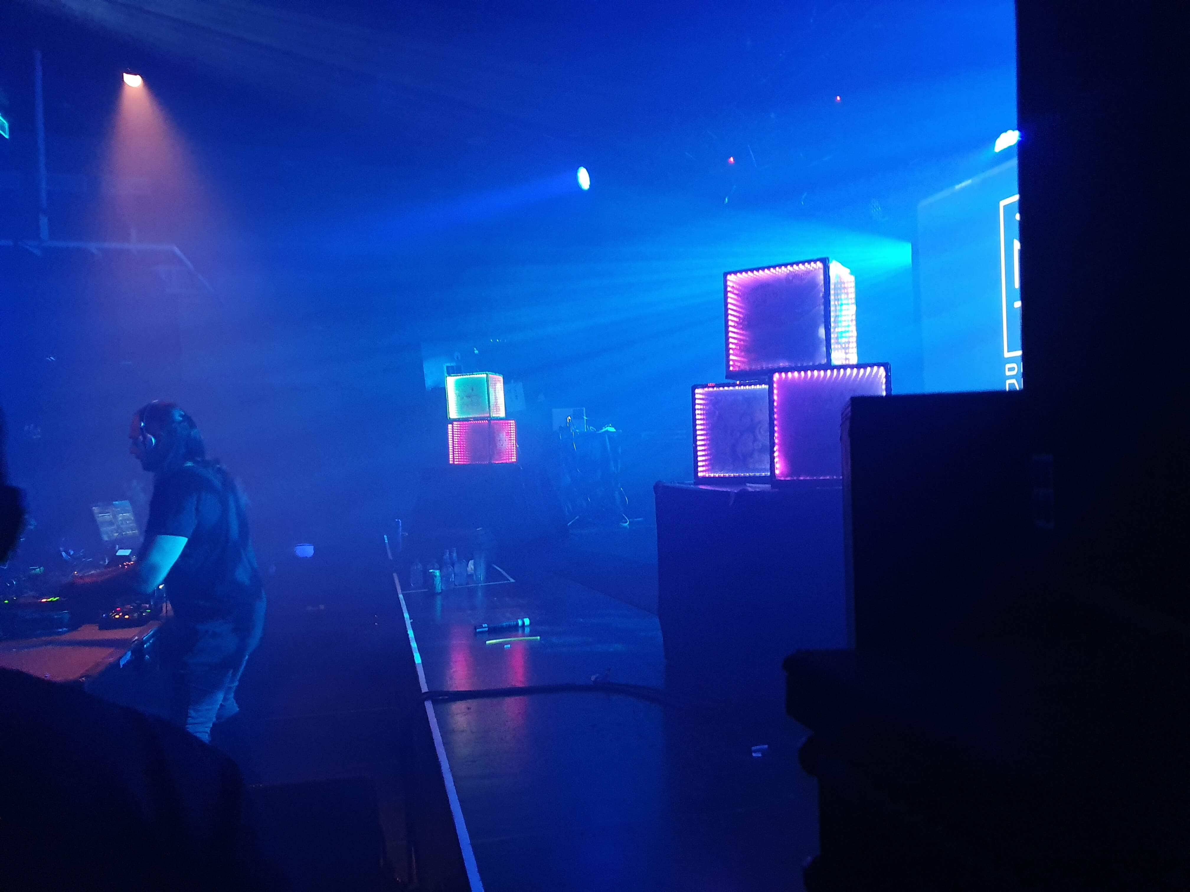 Infinity Cube at Minitech Event Performance