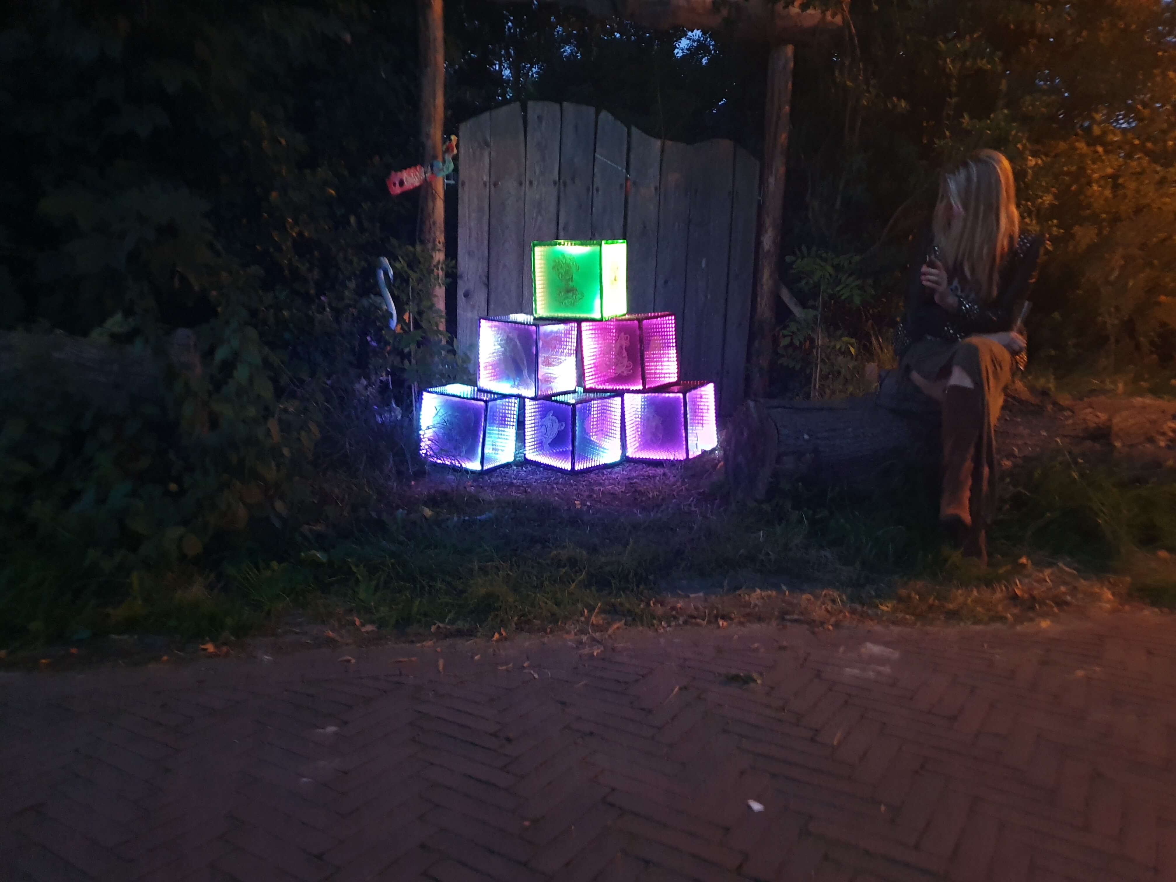 Landjuweel 2019 Ruigoord infinity cubes pyramide