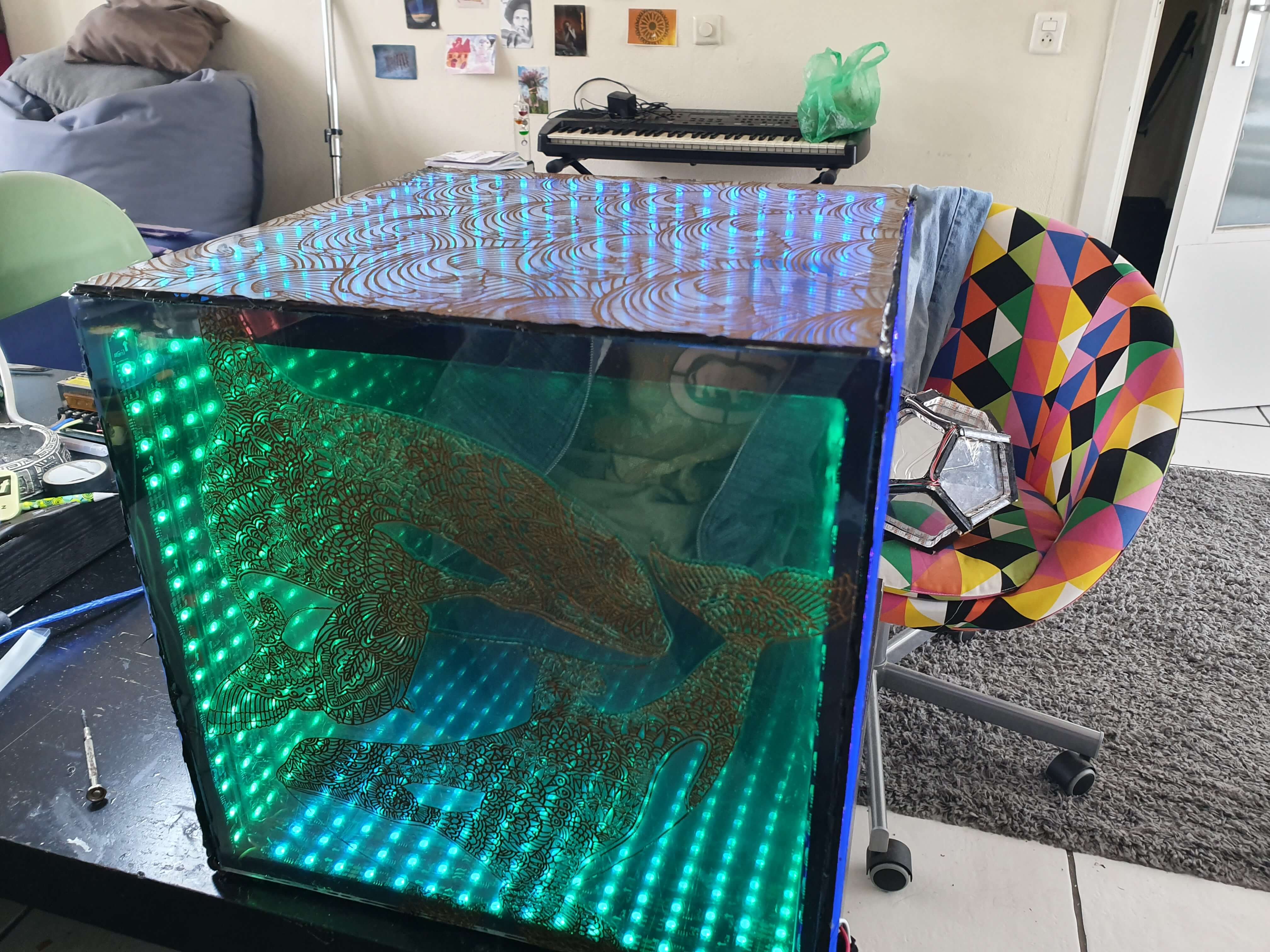 Infinity Cube with Wales